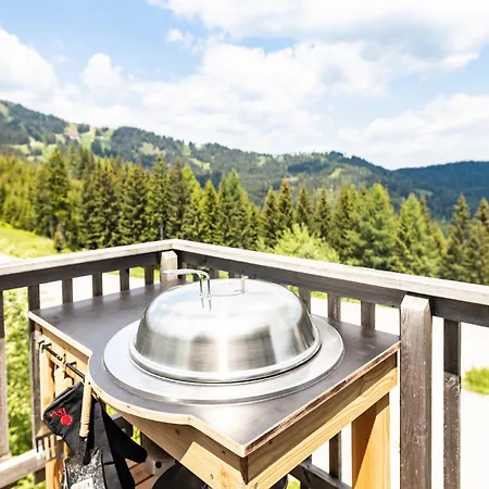 펜션 1a Rast - Wandern, Grillen, Traumblick, Indoor Sauna 바트상크레온하드임라반탈